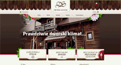 Desktop Screenshot of dworeksanocki.pl