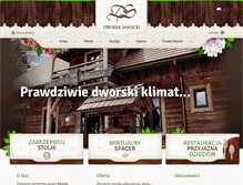 Tablet Screenshot of dworeksanocki.pl